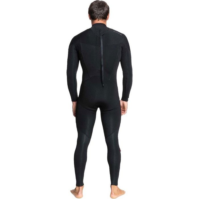 2024 Quiksilver Mens Everyday Sessions 4/3mm Back Zip Wetsuit EQYW103183 - Black